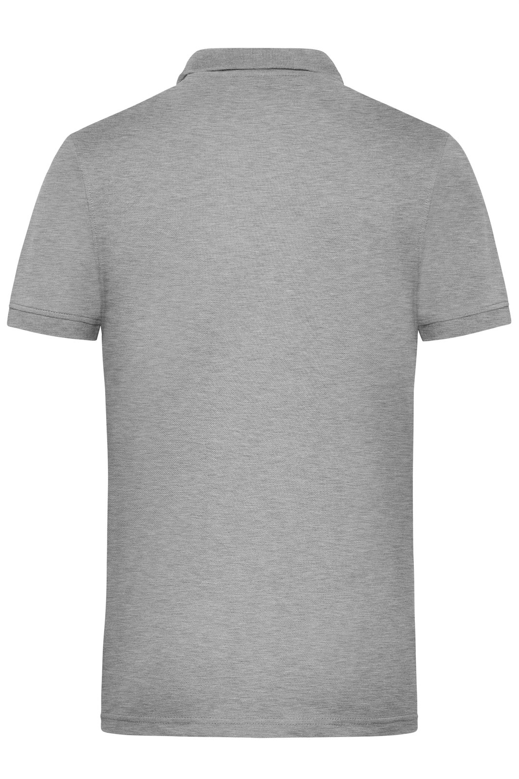 Poloshirt Herren Grau – Men's Workwear Polo, Detailansicht