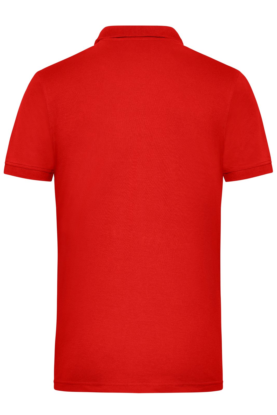 Poloshirt Herren Rot – Men's Workwear Polo, Detailansicht