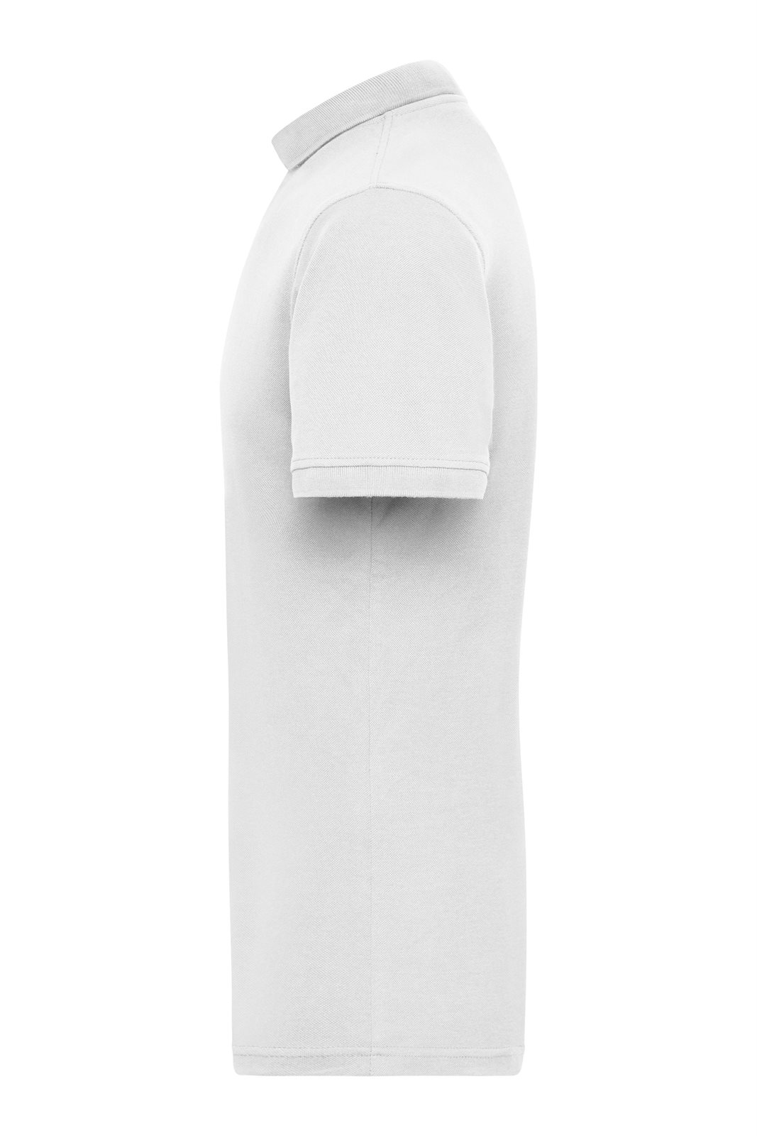 Poloshirt Herren Weiß – Men's Workwear Polo, Detailansicht