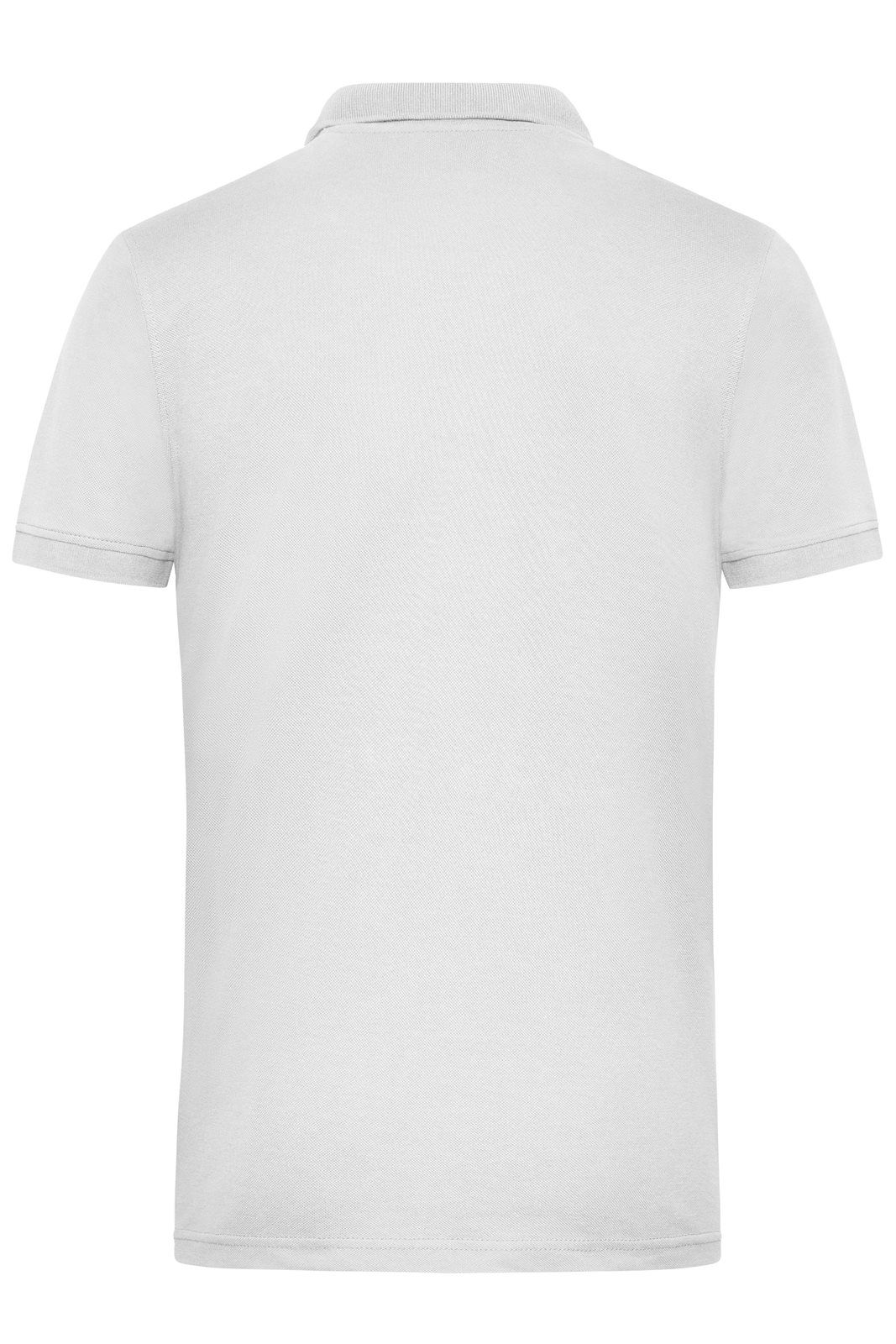Poloshirt Herren Weiß – Men's Workwear Polo, Detailansicht
