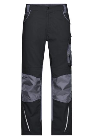 Hose Unisex Schwarz/Grau – Workwear Pants - STRONG -