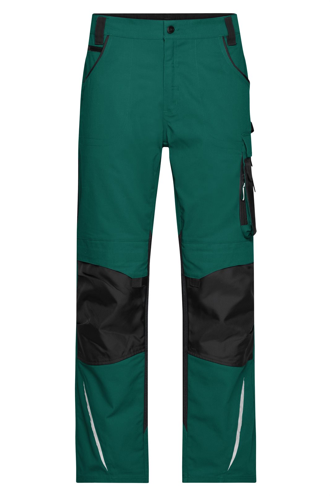 Hose Unisex Schwarz/Grün – Workwear Pants - STRONG -