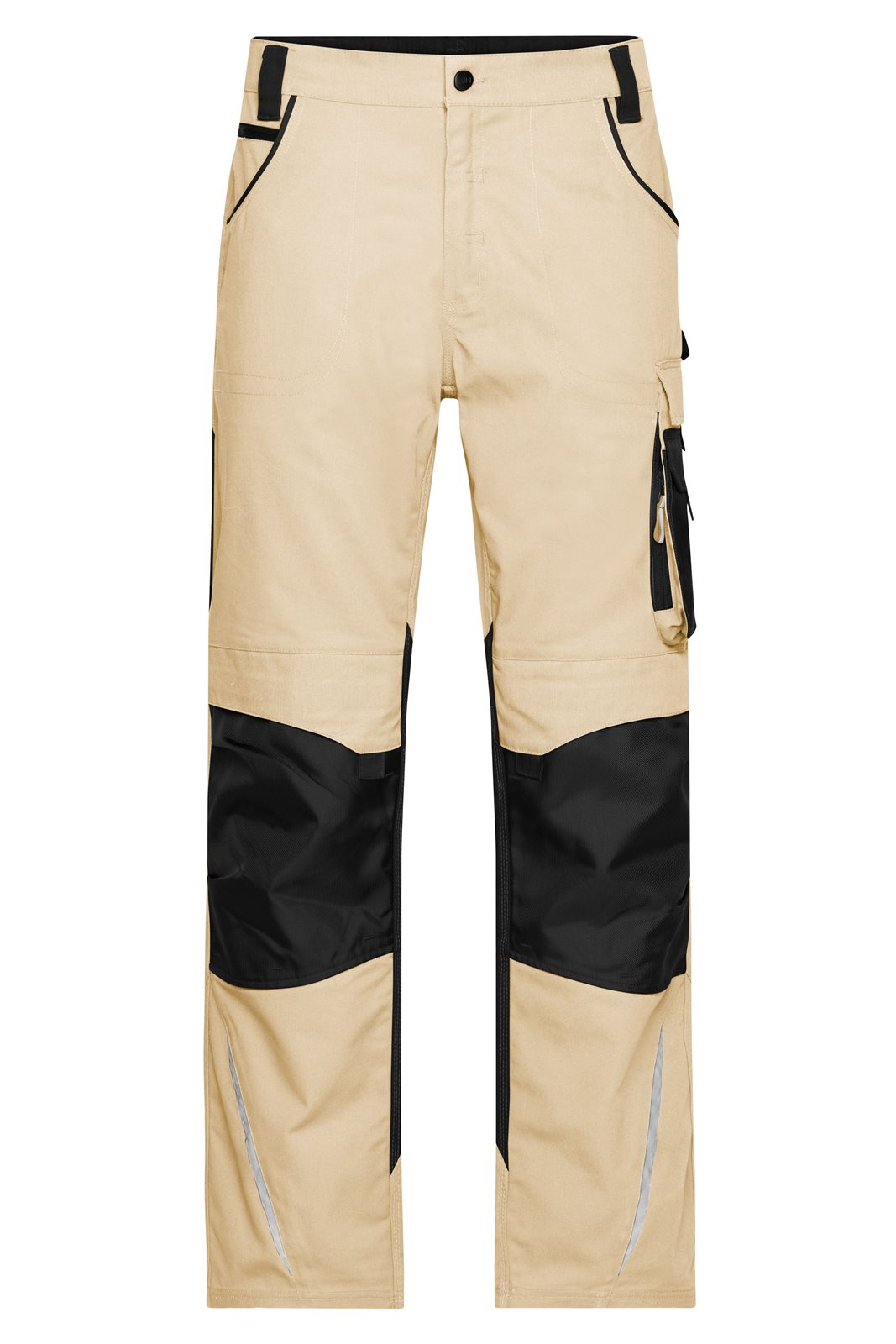 Hose Unisex Schwarz/Braun/Grau – Workwear Pants - STRONG -