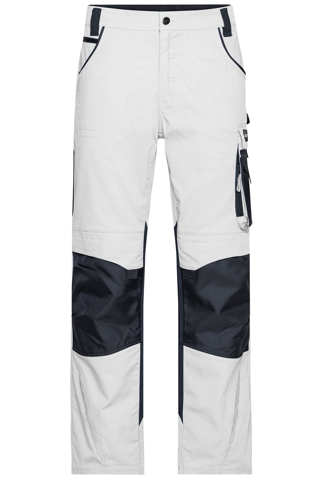 Hose Unisex Weiß/Grau – Workwear Pants - STRONG -