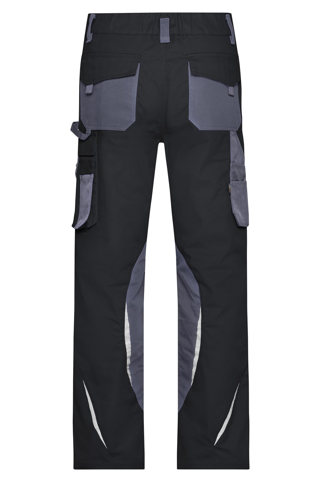 Hose Unisex Schwarz/Grau – Workwear Pants - STRONG -, Detailansicht