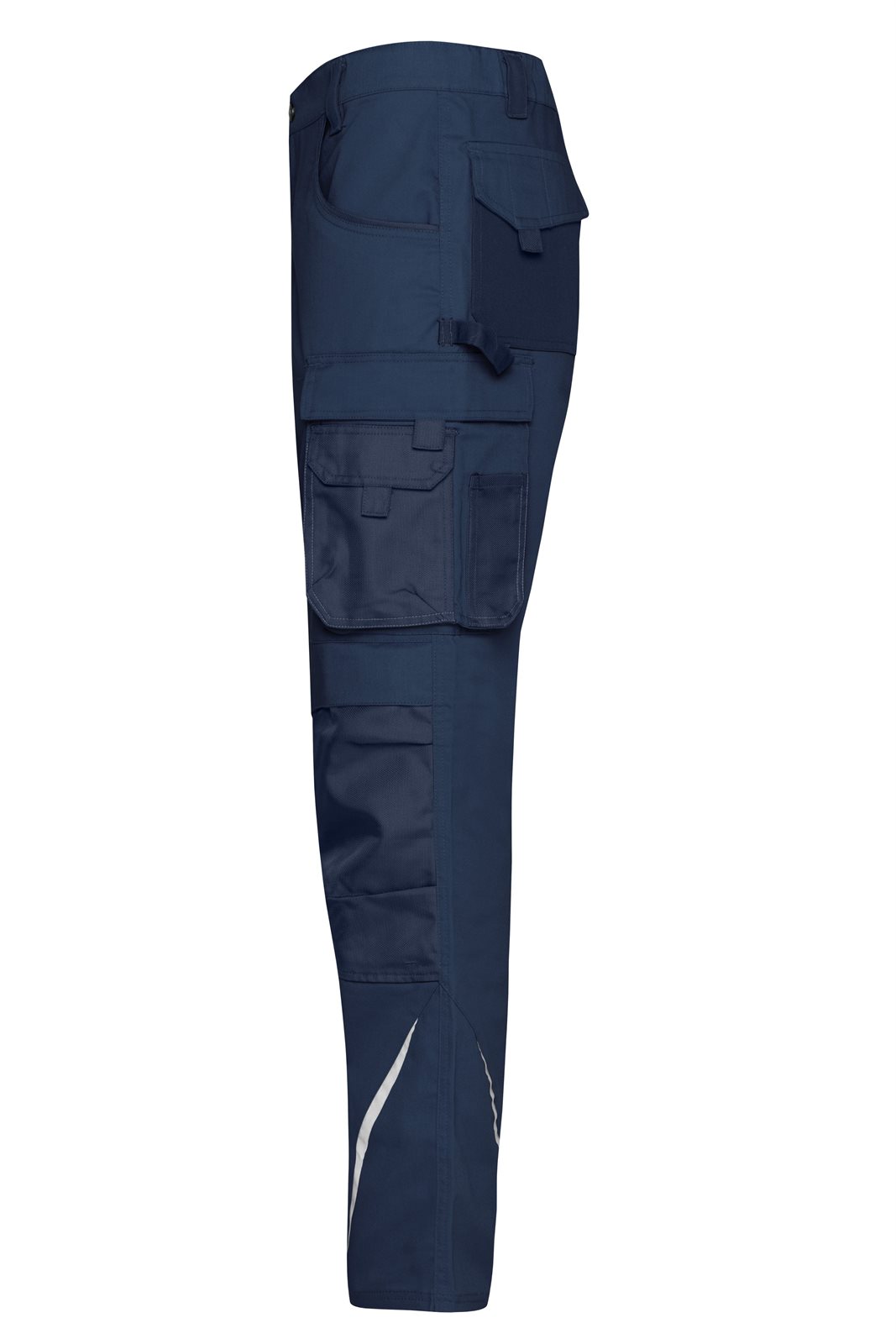 Hose Unisex Blau – Workwear Pants - STRONG -, Detailansicht