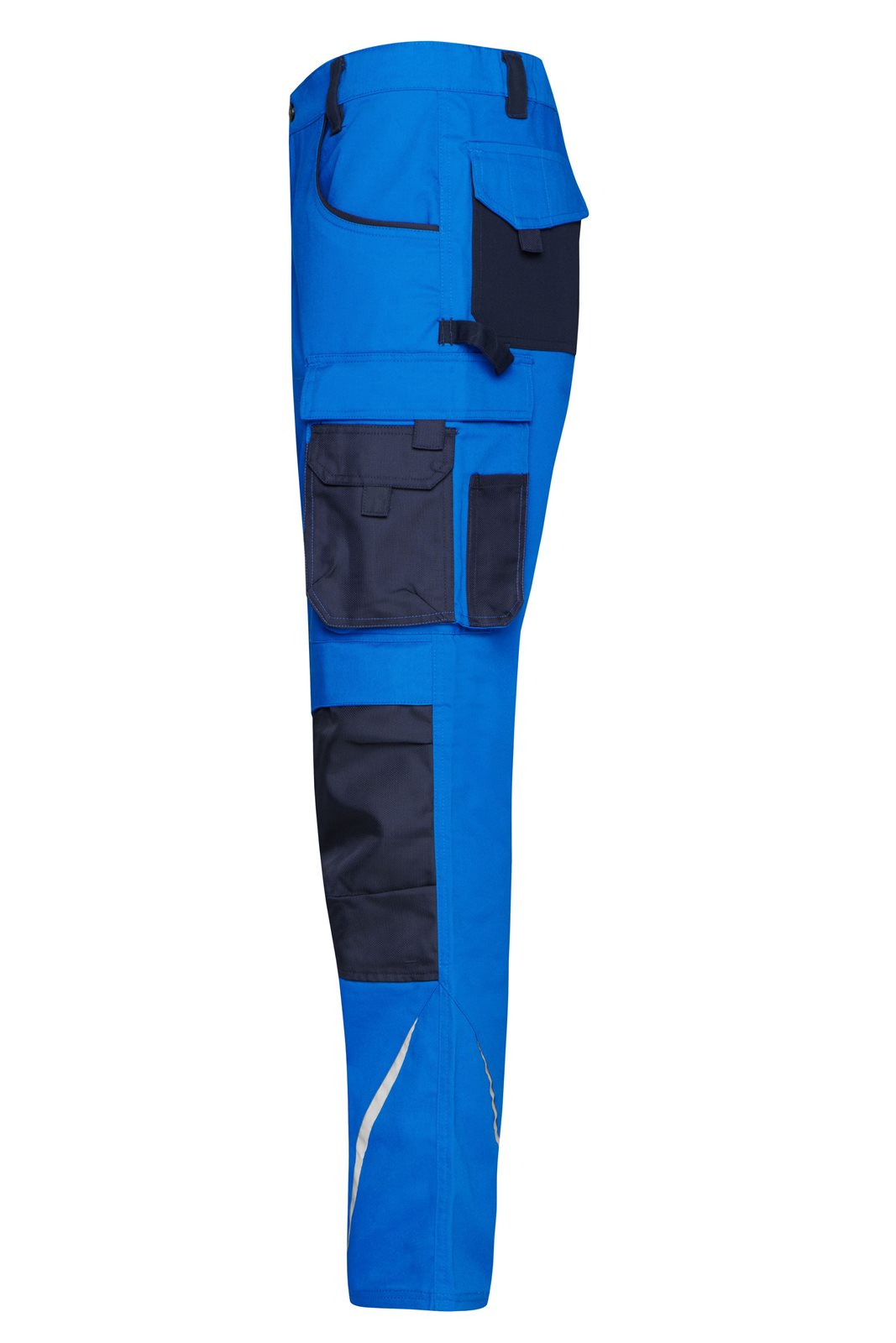 Hose Unisex Blau – Workwear Pants - STRONG -, Detailansicht