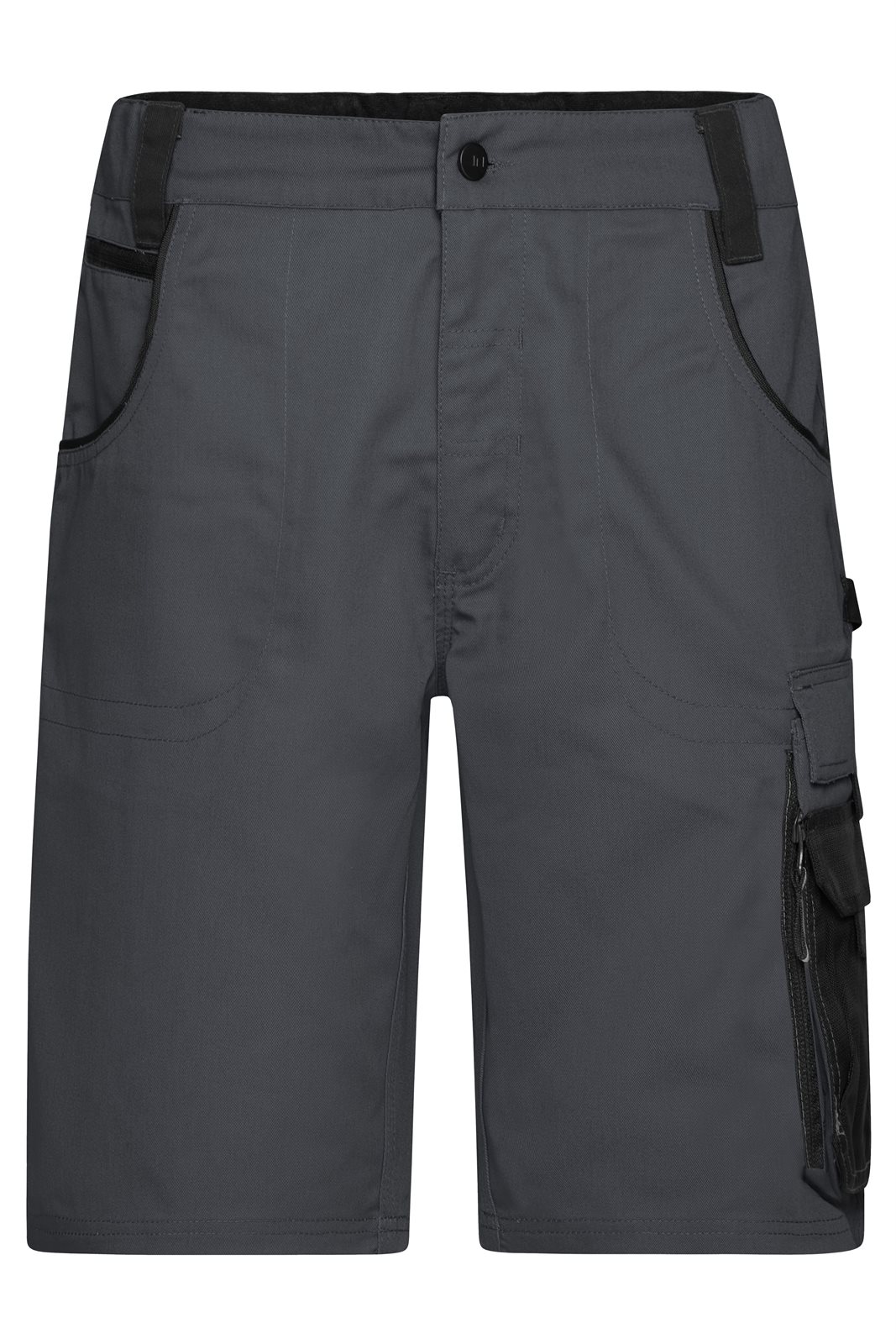 Hose Unisex Schwarz/Grau – Workwear Bermudas - STRONG -