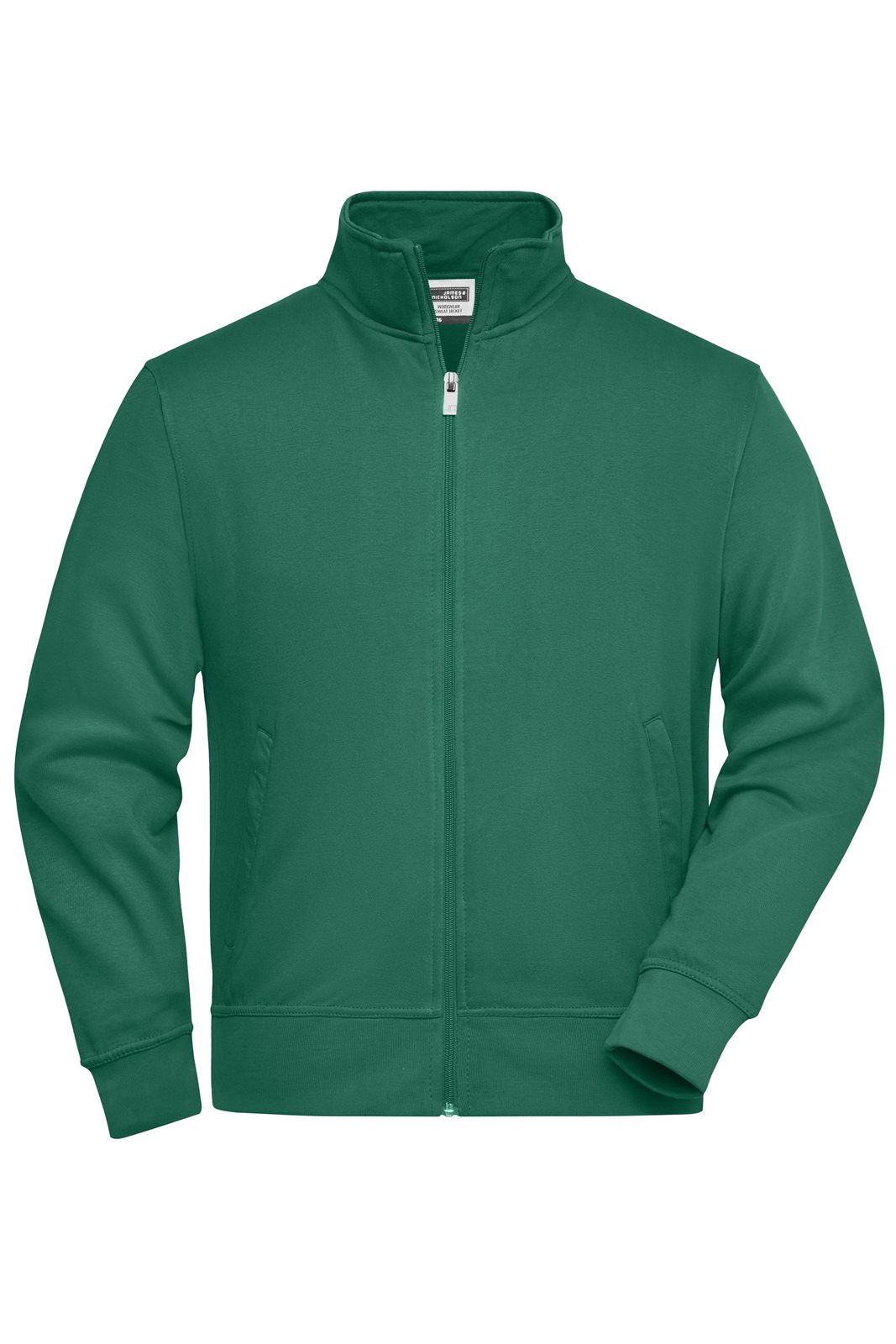 Jacke Unisex Grün – Workwear Sweat Jacket