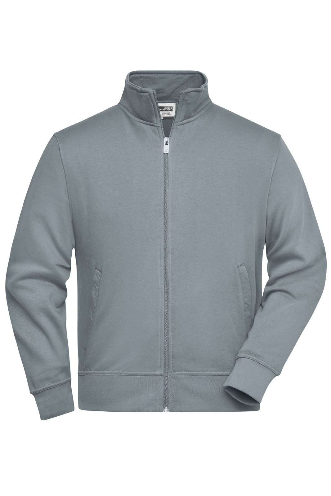 Jacke Unisex Grau – Workwear Sweat Jacket