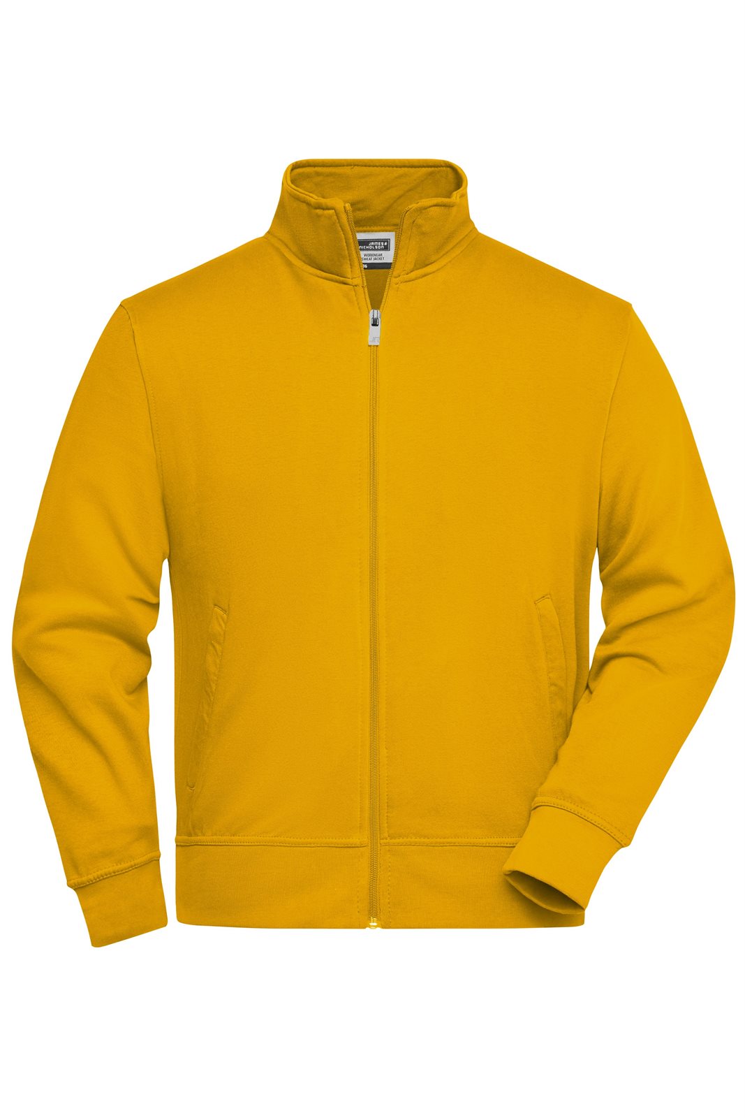 Jacke Unisex Gelb – Workwear Sweat Jacket