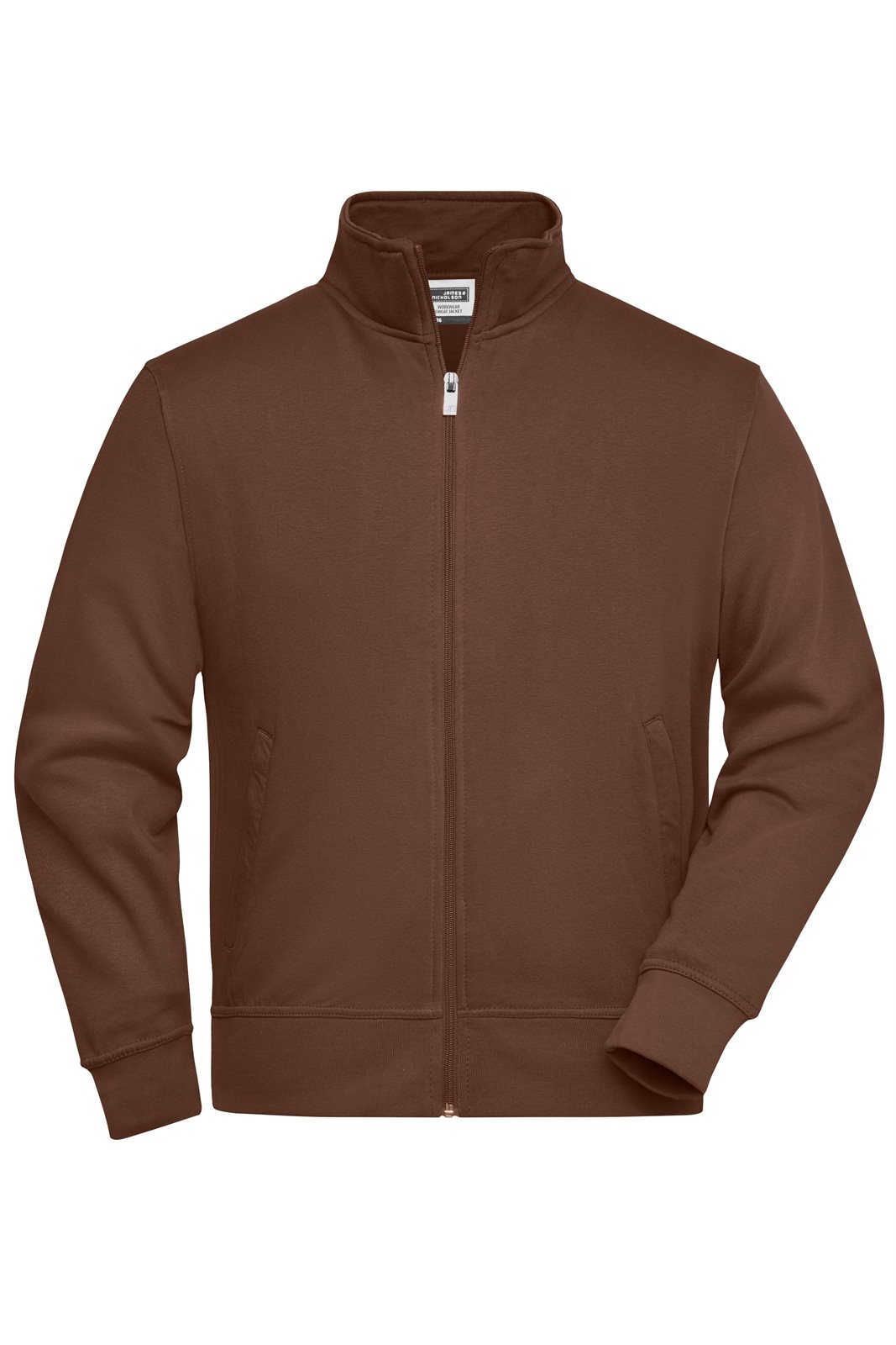 Jacke Unisex Braun – Workwear Sweat Jacket