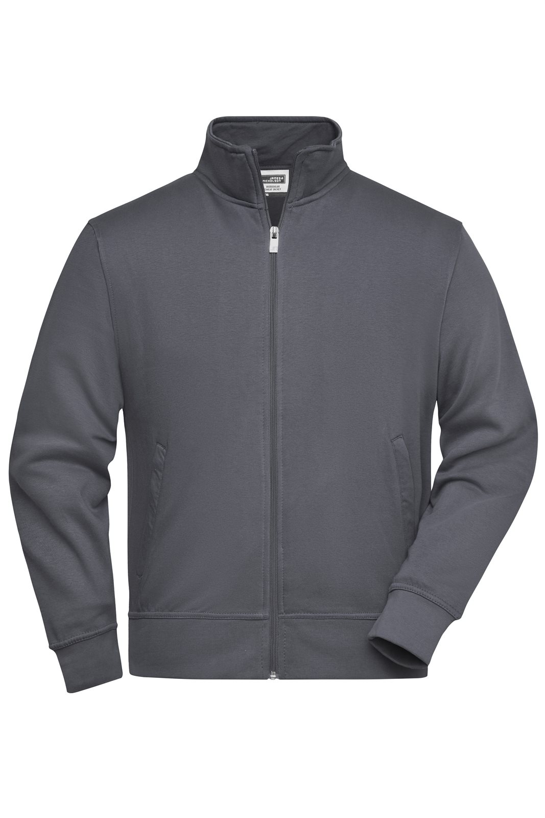 Jacke Unisex Grau – Workwear Sweat Jacket