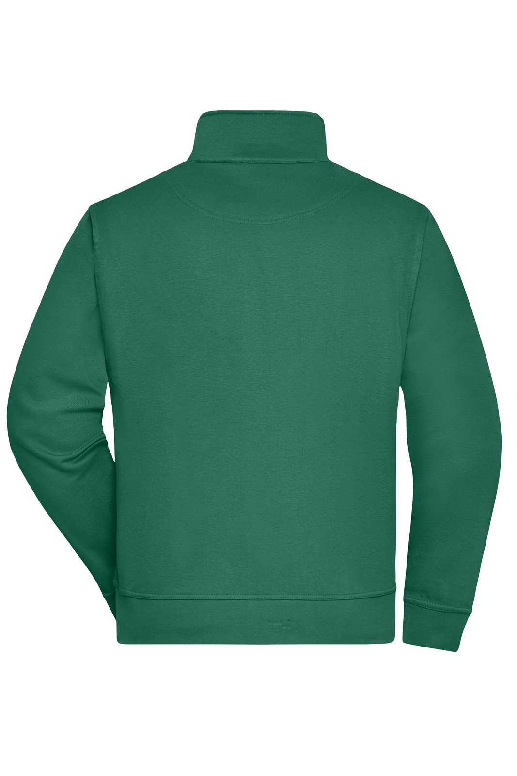 Jacke Unisex Grün – Workwear Sweat Jacket, Detailansicht
