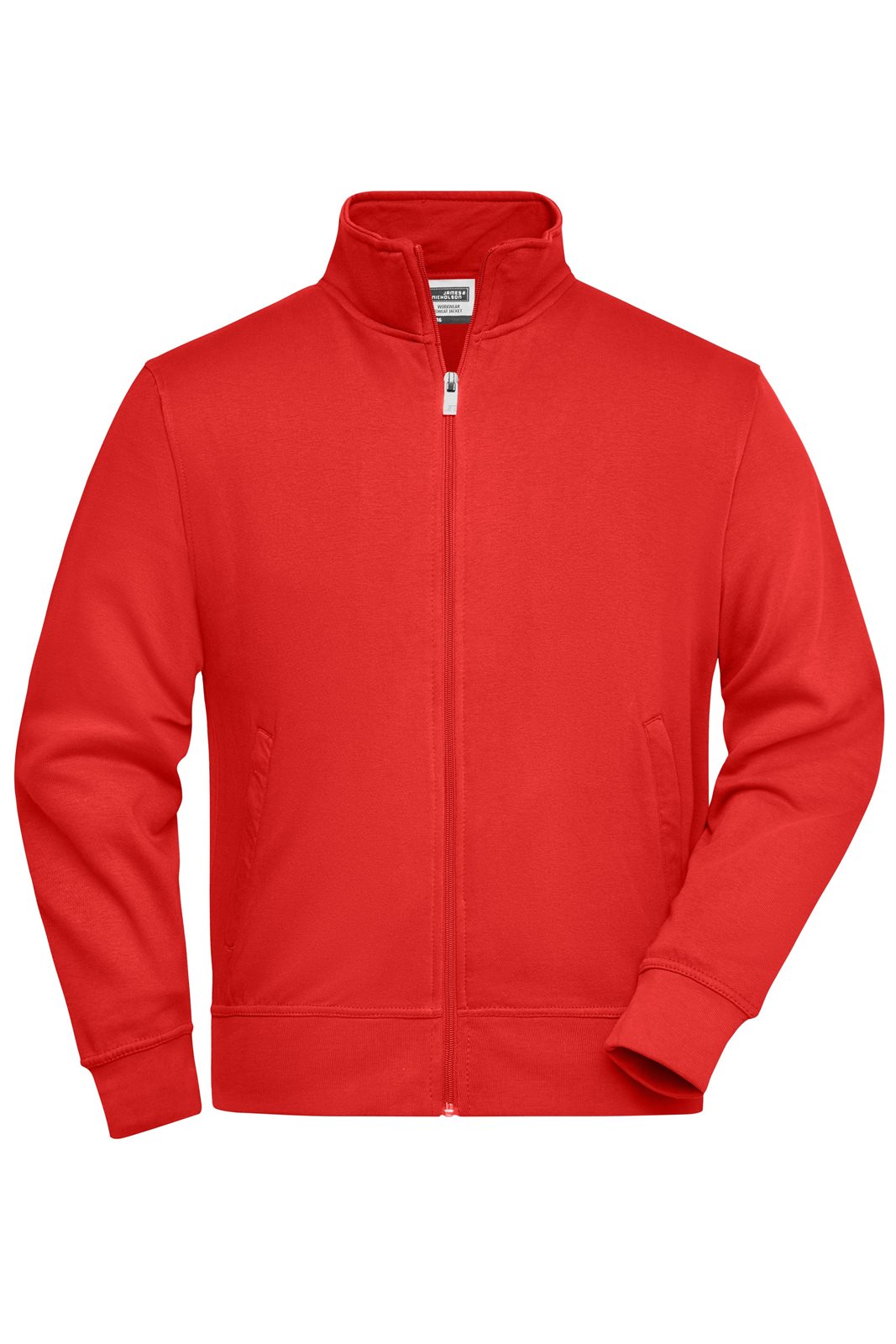 Jacke Unisex Rot – Workwear Sweat Jacket