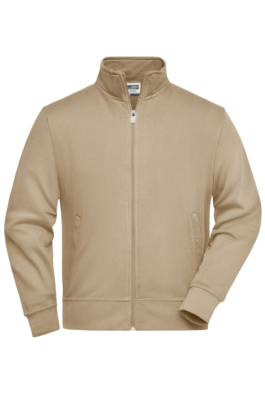 Jacke Unisex Braun/Grau – Workwear Sweat Jacket