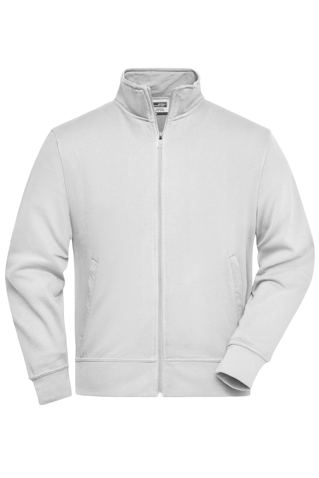 Jacke Unisex Weiß – Workwear Sweat Jacket