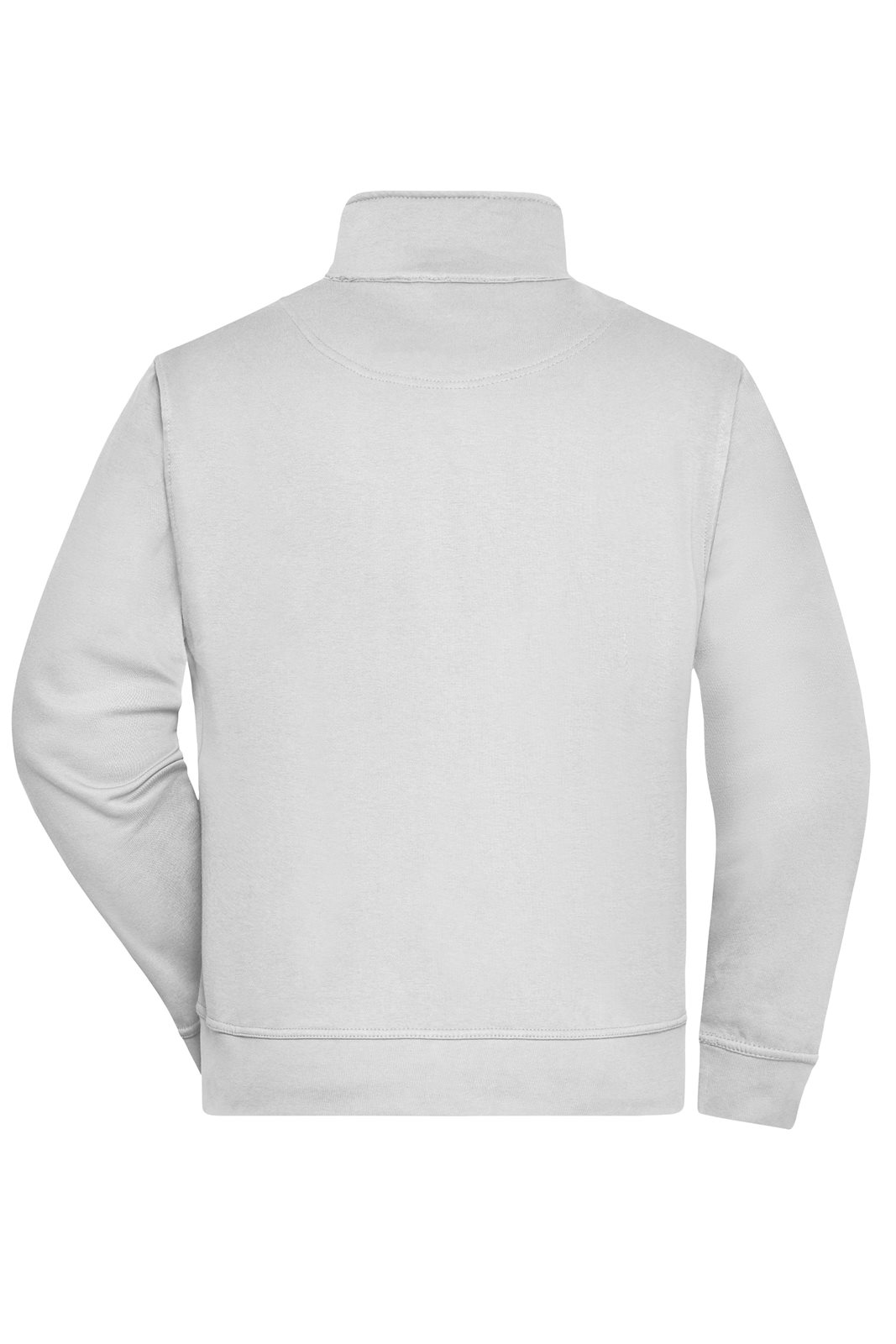 Jacke Unisex Weiß – Workwear Sweat Jacket, Detailansicht