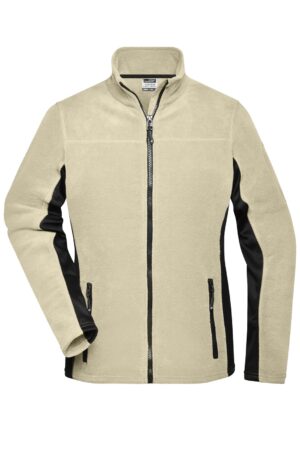 Jacke Damen Schwarz/Grau – Ladies' Workwear Fleece Jacket - STRONG -