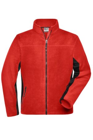 Jacke Herren Schwarz/Grau – Men's Workwear Fleece Jacket - STRONG -