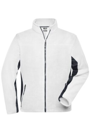Jacke Herren Schwarz/Grau – Men's Workwear Fleece Jacket - STRONG -