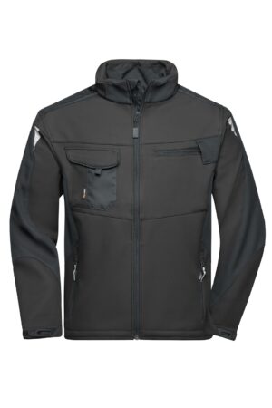 Jacke Unisex Schwarz – Workwear Softshell Jacket - STRONG -