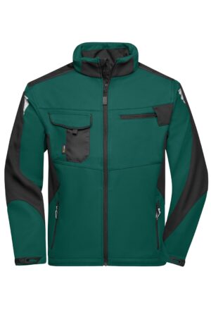 Jacke Unisex Schwarz – Workwear Softshell Jacket - STRONG -