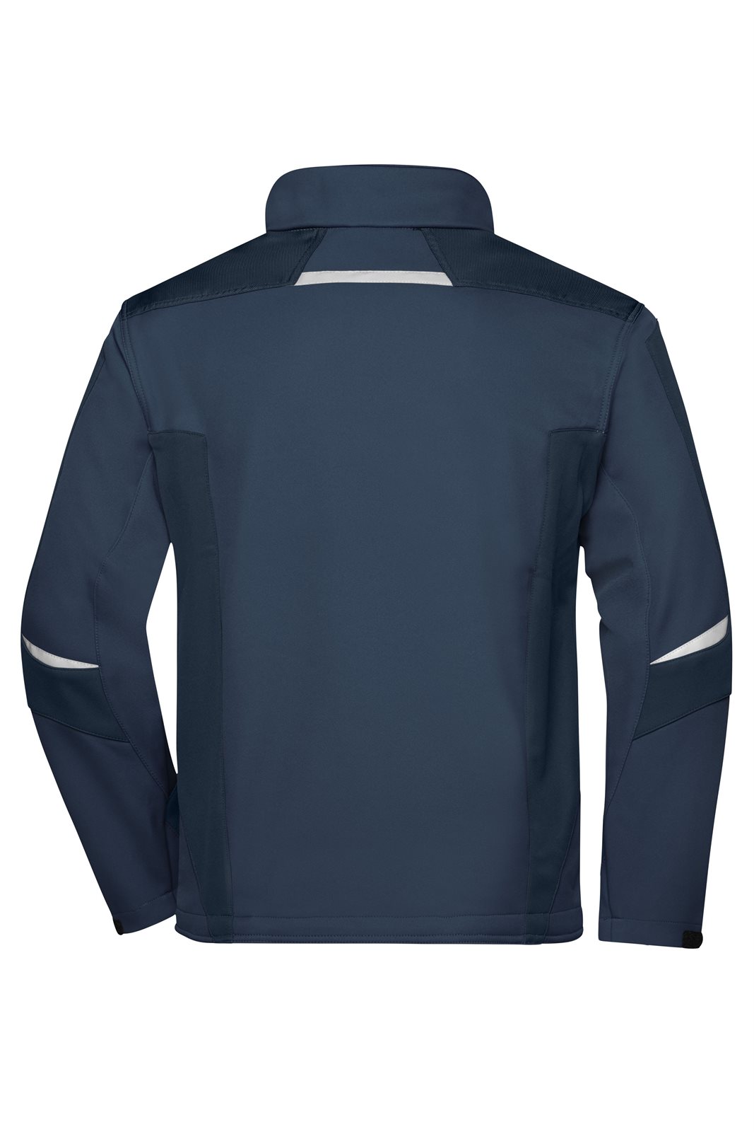Jacke Unisex Blau – Workwear Softshell Jacket - STRONG -, Detailansicht