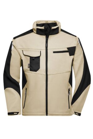 Jacke Unisex Schwarz – Workwear Softshell Jacket - STRONG -