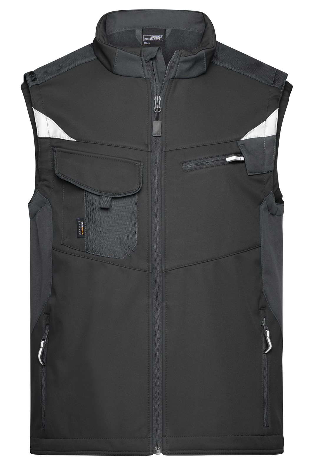 Weste Unisex Schwarz – Workwear Softshell Vest - STRONG -