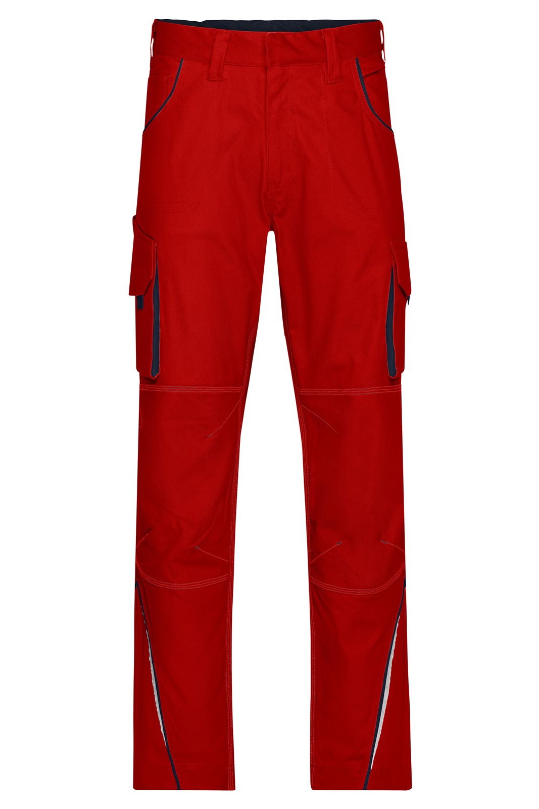Hose Unisex Rot/Blau – Workwear Pants - COLOR -