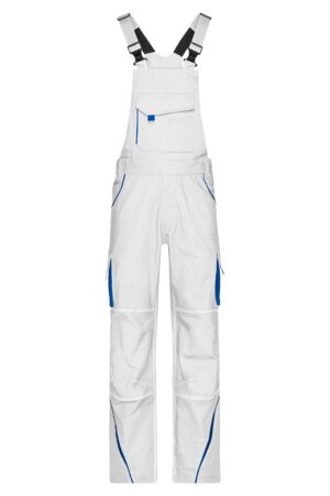 Hose Unisex Schwarz/Grün – Workwear Pants with Bib - COLOR -