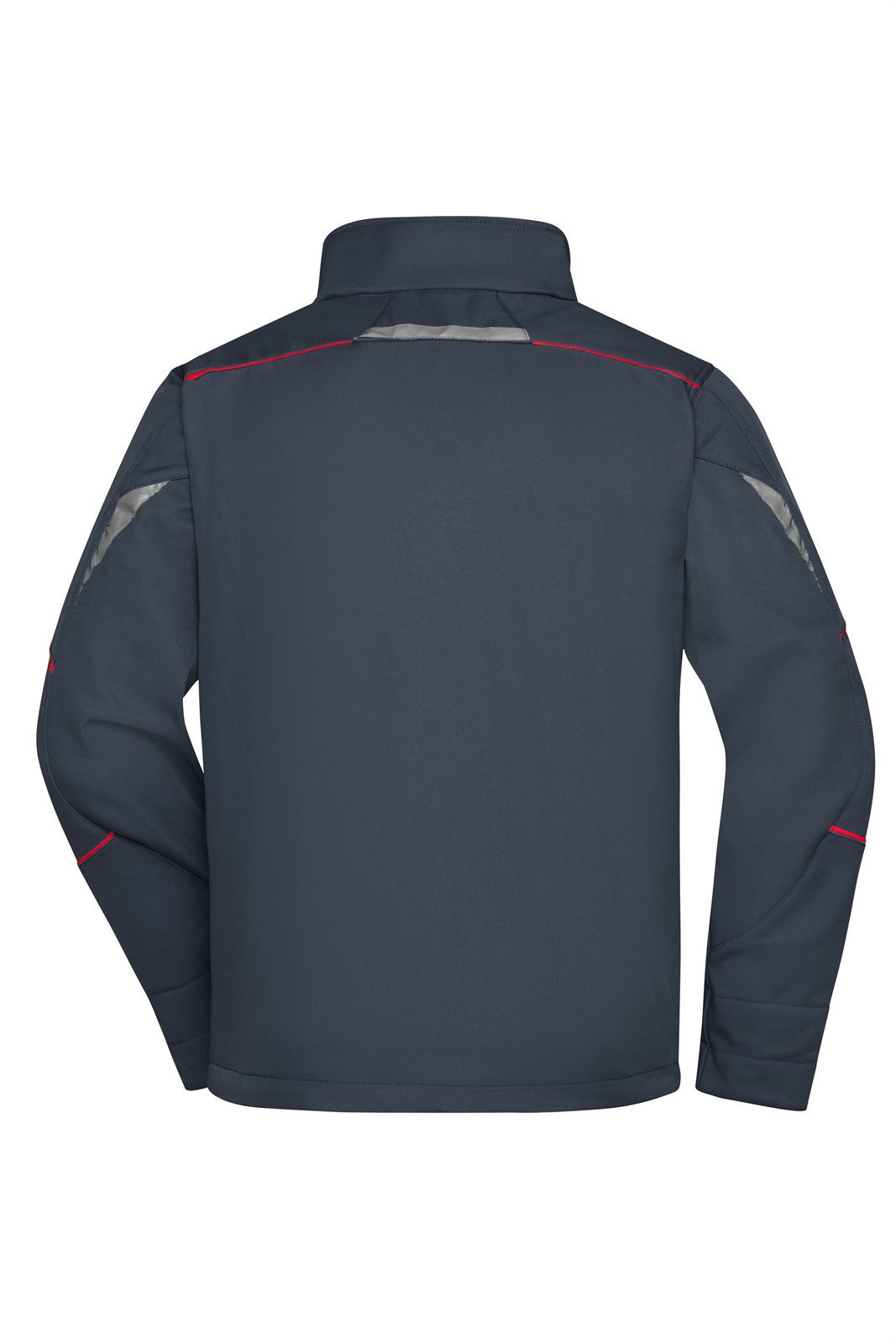 Jacke Unisex Rot/Grau – Workwear Softshell Jacket - COLOR -, Detailansicht