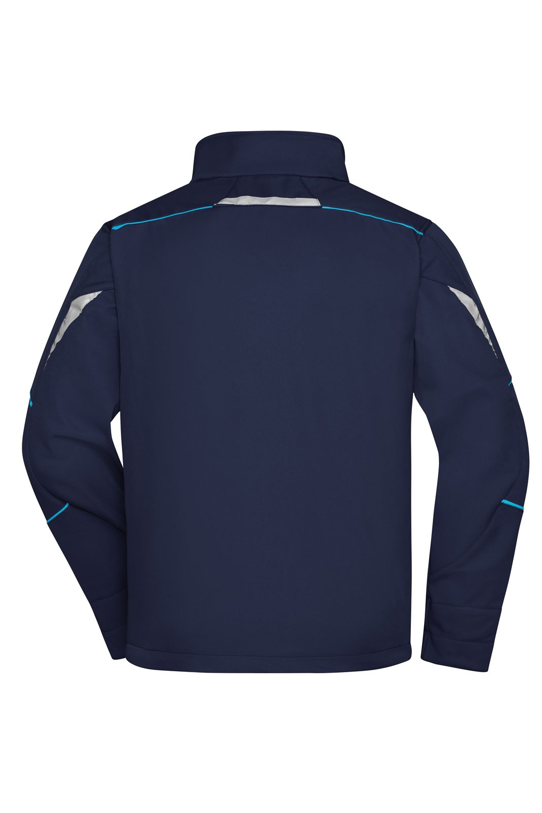 Jacke Unisex Blau – Workwear Softshell Jacket - COLOR -, Detailansicht