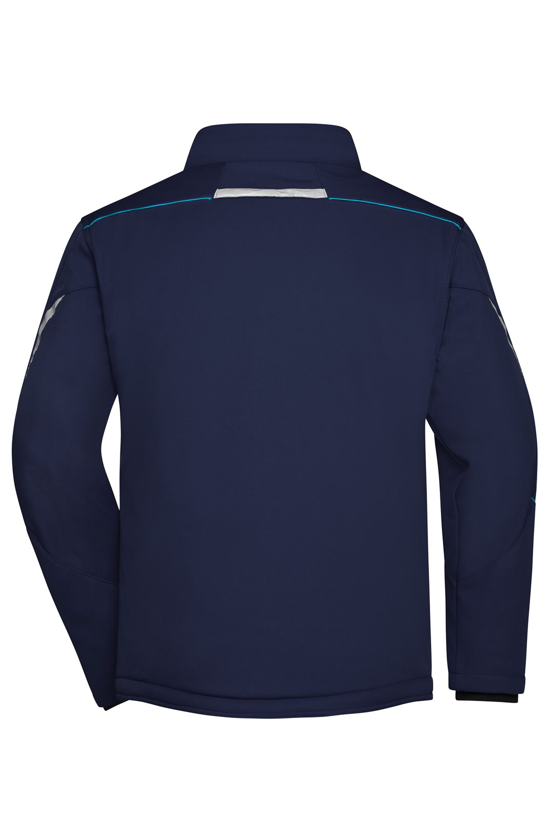 Jacke Unisex Blau – Workwear Softshell Padded Jacket - COLOR -, Detailansicht