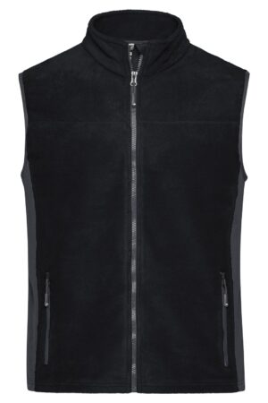 Weste Unisex Schwarz/Grau – Workwear Fleece Vest - STRONG -