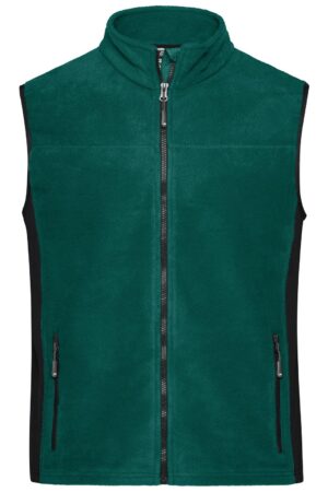 Weste Unisex Schwarz/Grau – Workwear Fleece Vest - STRONG -