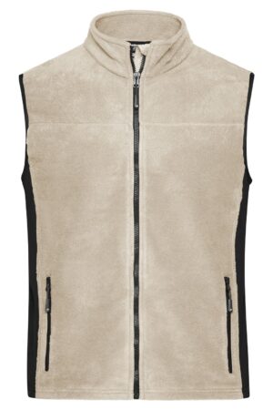 Weste Unisex Schwarz/Grau – Workwear Fleece Vest - STRONG -