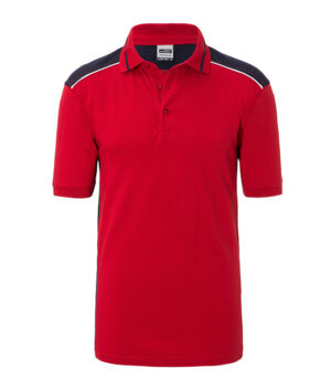 Poloshirt Herren Schwarz/Grün – Men's Workwear Polo - COLOR -