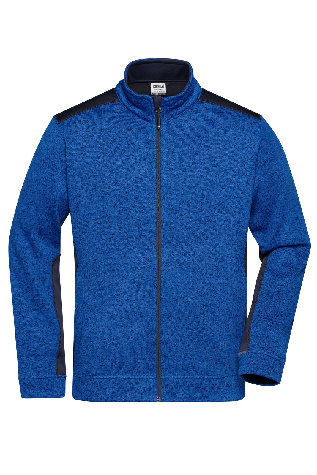 Jacke Herren Blau – Men's Knitted Workwear Fleece Jacket - STRONG -