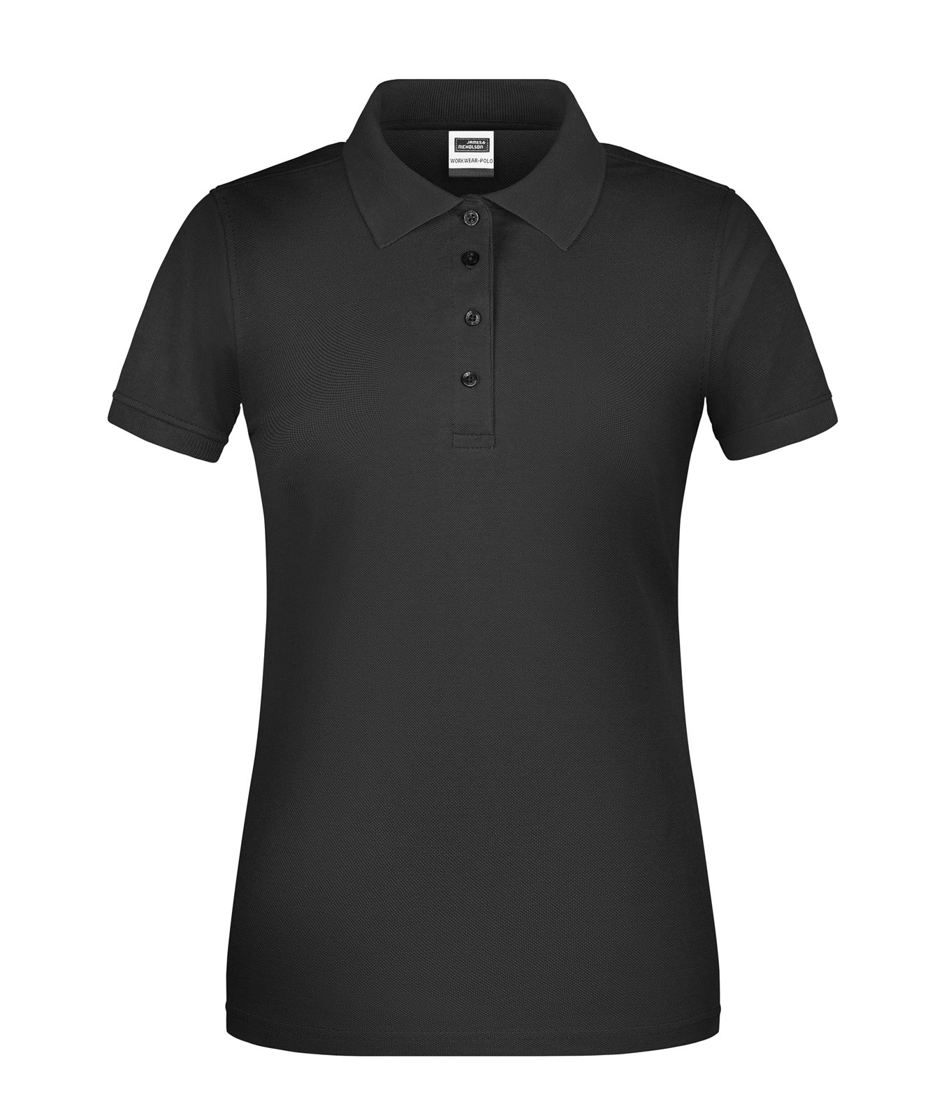 Poloshirt Damen Schwarz – Ladies' ORGANIC Workwear Polo OCS Blended