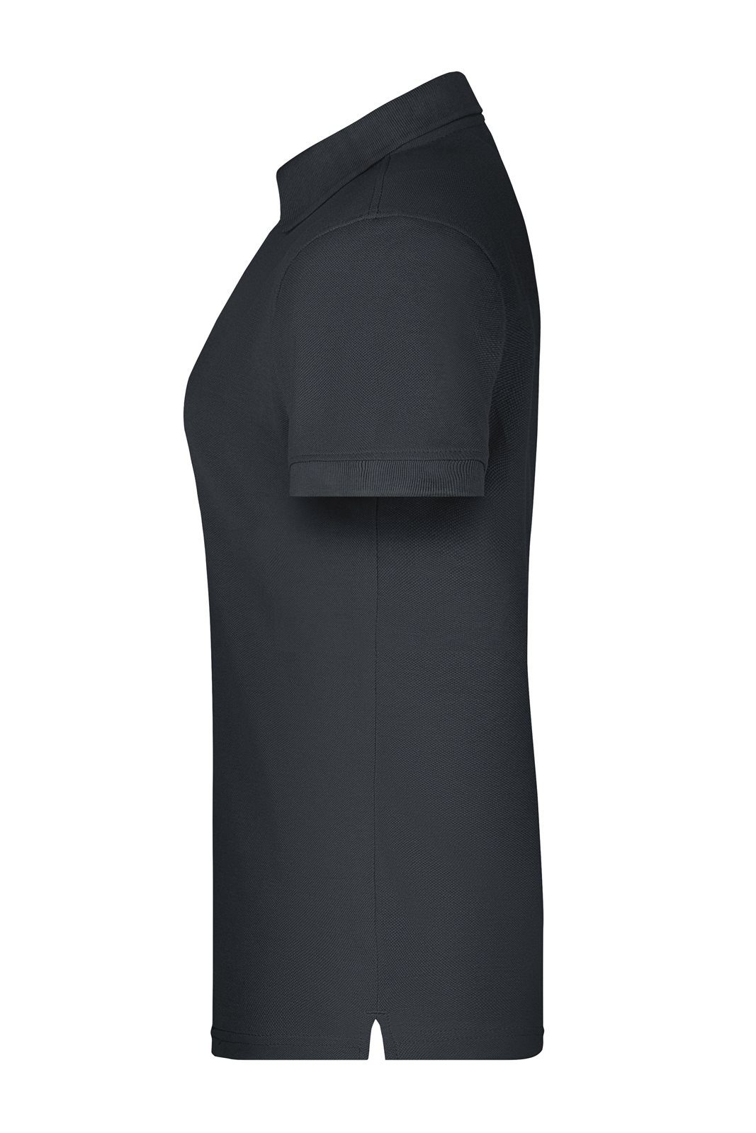 Poloshirt Damen Grau – Ladies' ORGANIC Workwear Polo OCS Blended, Detailansicht