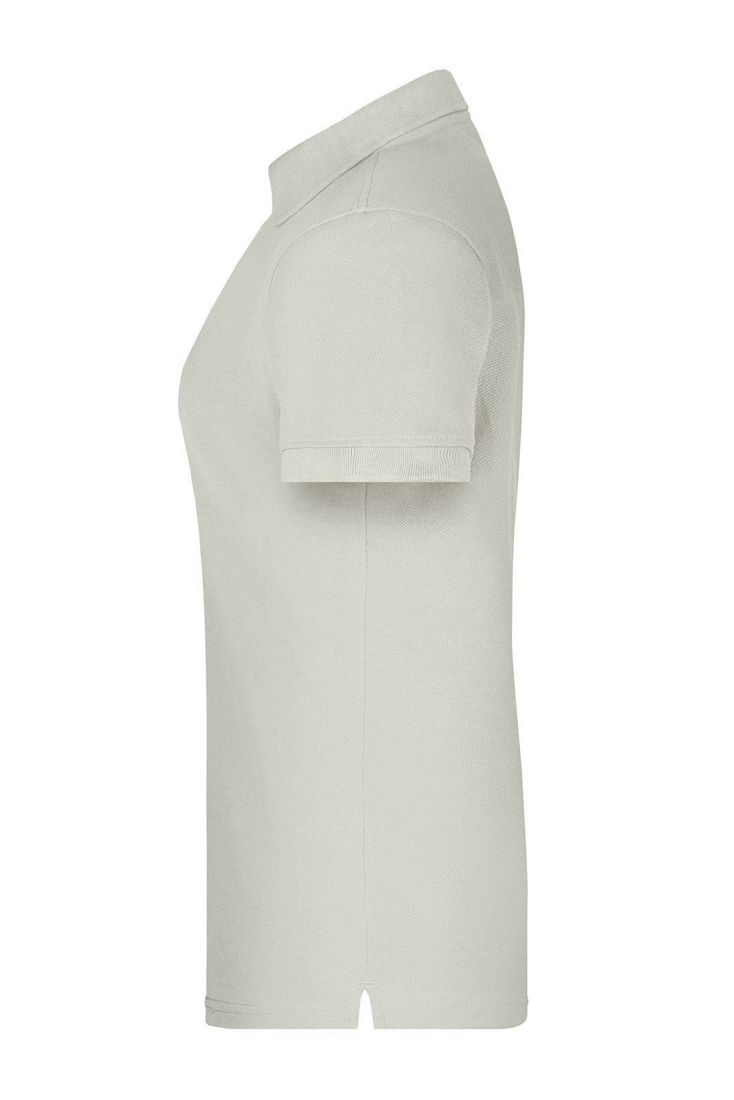 Poloshirt Damen Grau – Ladies' ORGANIC Workwear Polo OCS Blended, Detailansicht