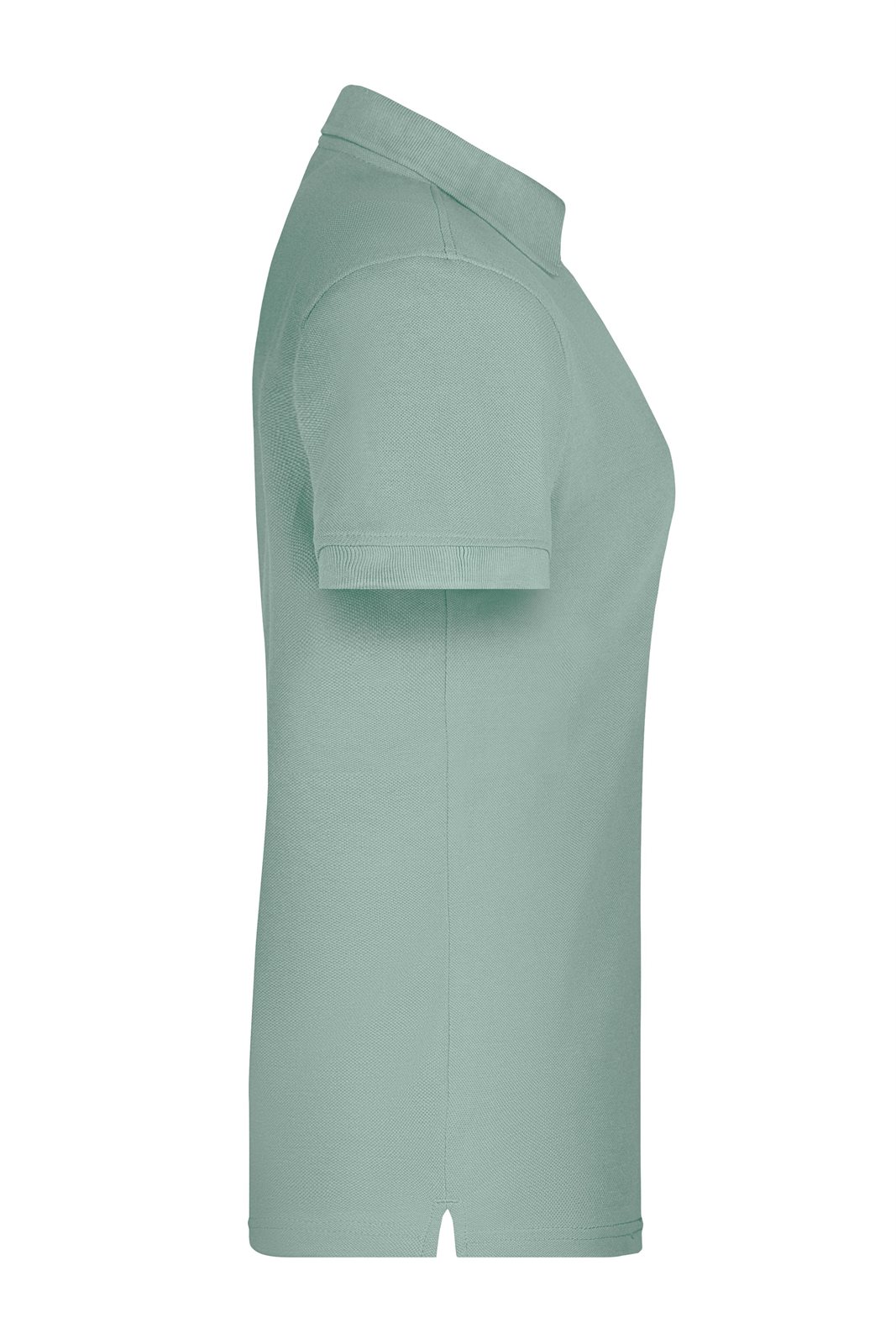 Poloshirt Damen Grün – Ladies' ORGANIC Workwear Polo OCS Blended, Detailansicht