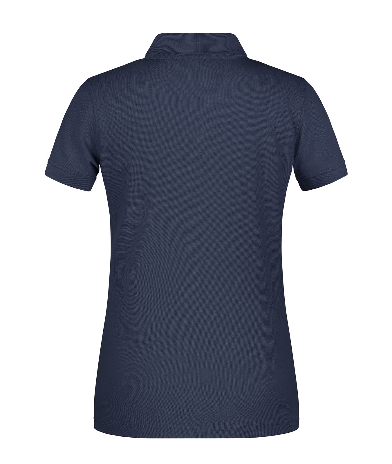 Poloshirt Damen Blau – Ladies' ORGANIC Workwear Polo OCS Blended, Detailansicht