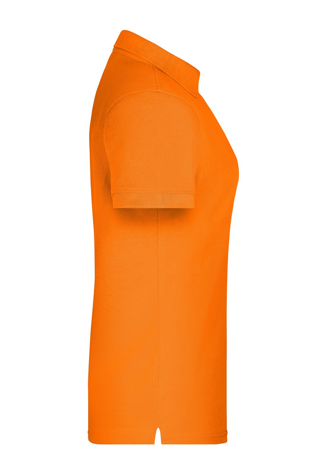 Poloshirt Damen Orange – Ladies' ORGANIC Workwear Polo OCS Blended, Detailansicht