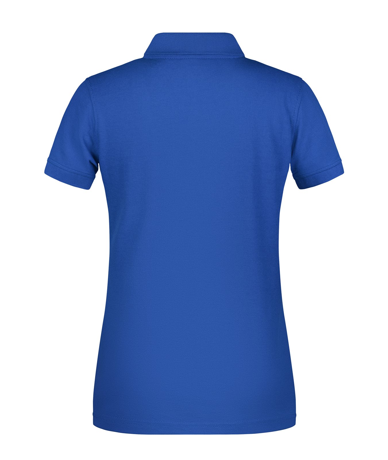 Poloshirt Damen Blau – Ladies' ORGANIC Workwear Polo OCS Blended, Detailansicht