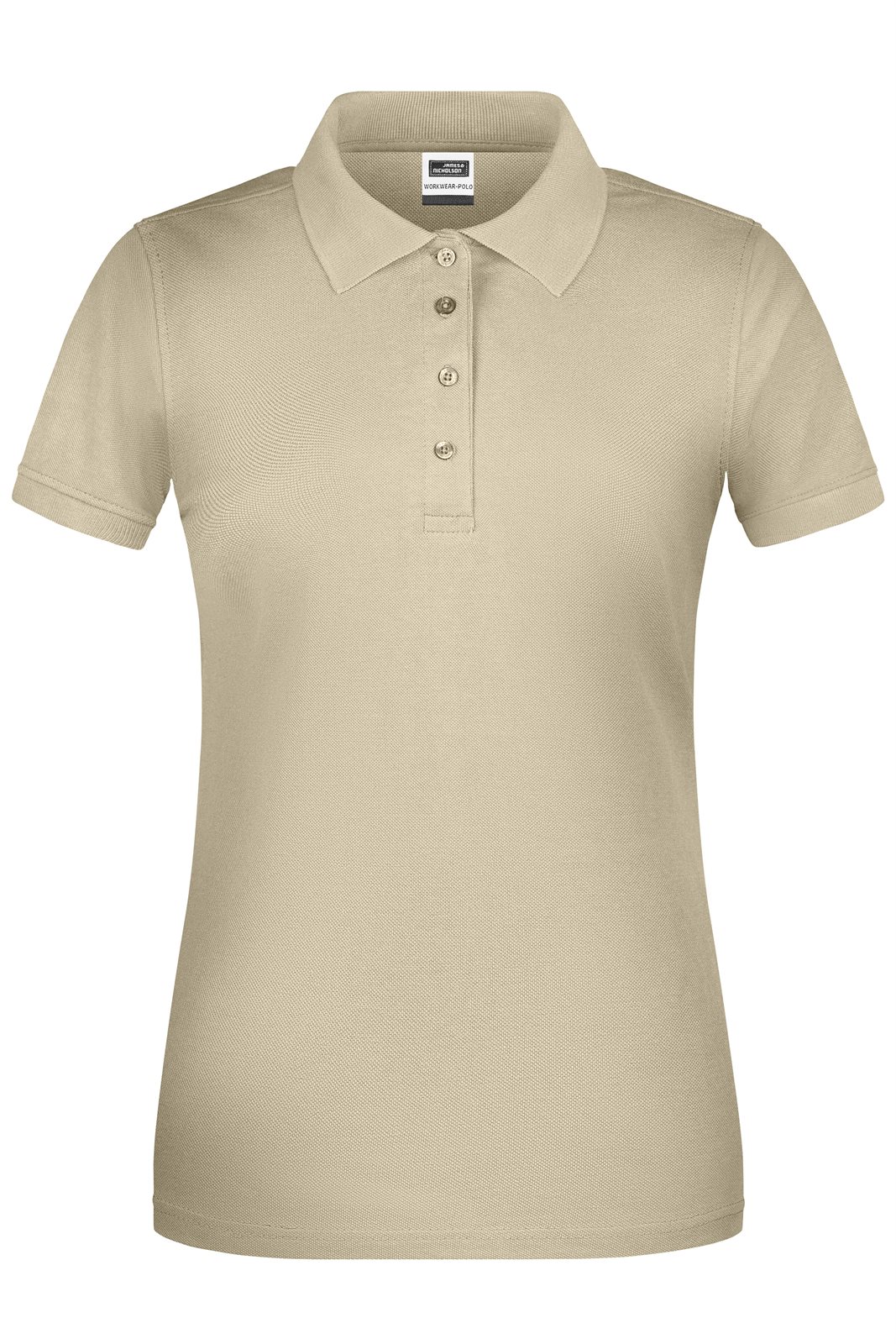 Poloshirt Damen Braun/Grau – Ladies' ORGANIC Workwear Polo OCS Blended