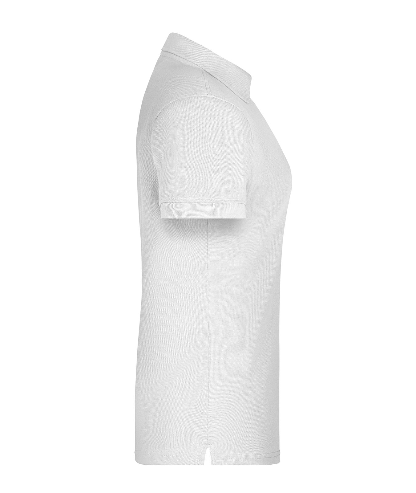 Poloshirt Damen Weiß – Ladies' ORGANIC Workwear Polo OCS Blended, Detailansicht