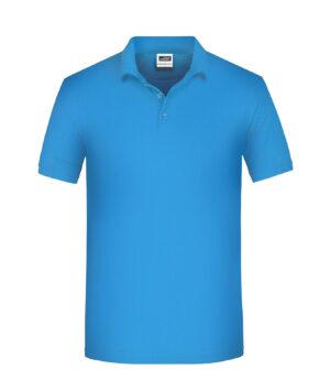 Poloshirt Herren Blau – Men's ORGANIC Workwear Polo OCS Blended